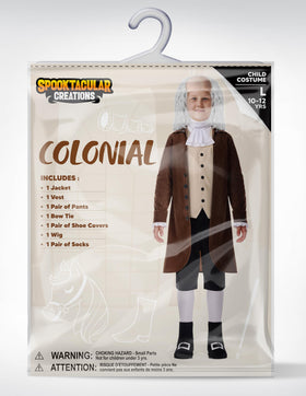 Spooktacular Creations curly white wig enhances character play