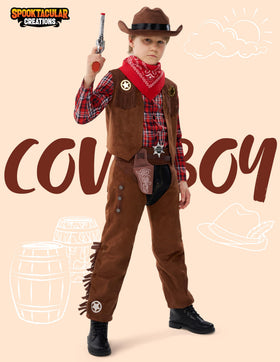 Spooktacular Creations cowboy shirt adds bold style and comfort for pretend play.