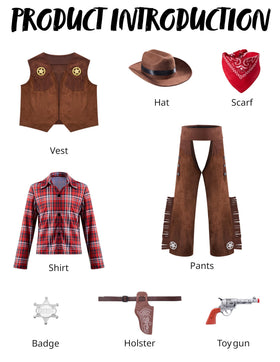 Spooktacular Creations vest adds layering and Western flair during role-play.