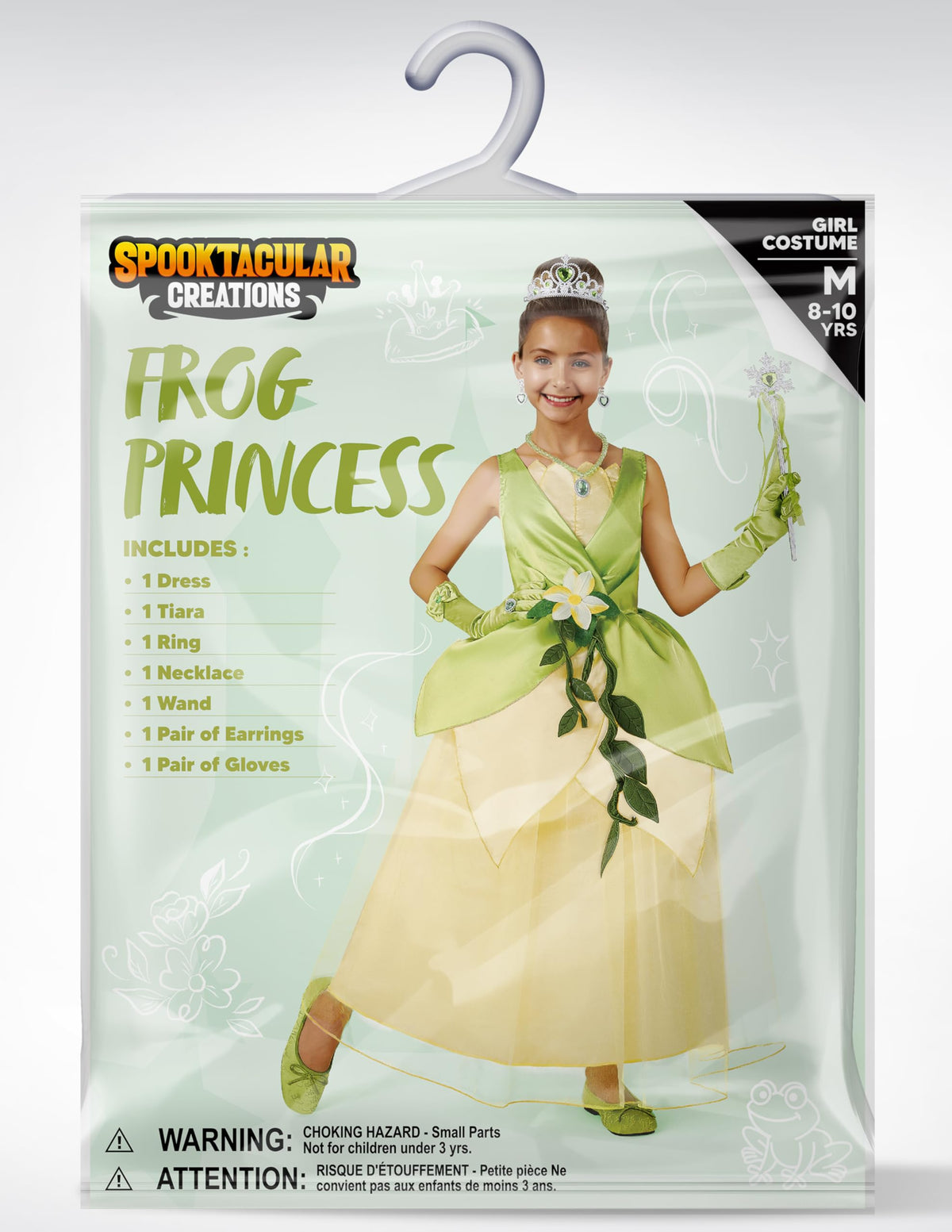Spooktacular Creations flower decor accessory adds extra princess charm to the outfit