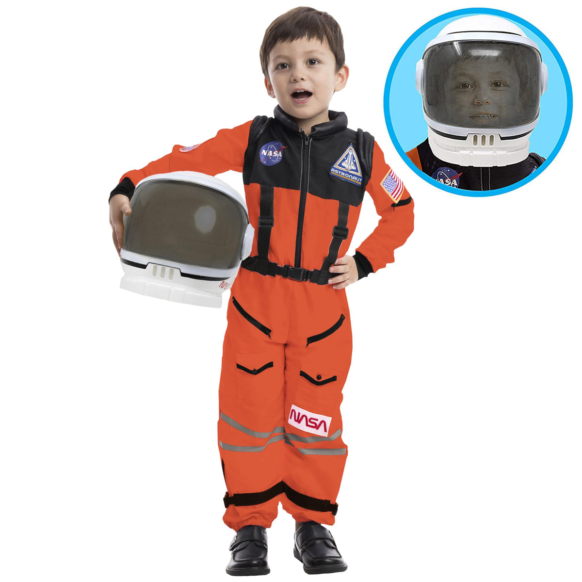Spooktacular Creations front-zip design for easy wear and quick changes.
