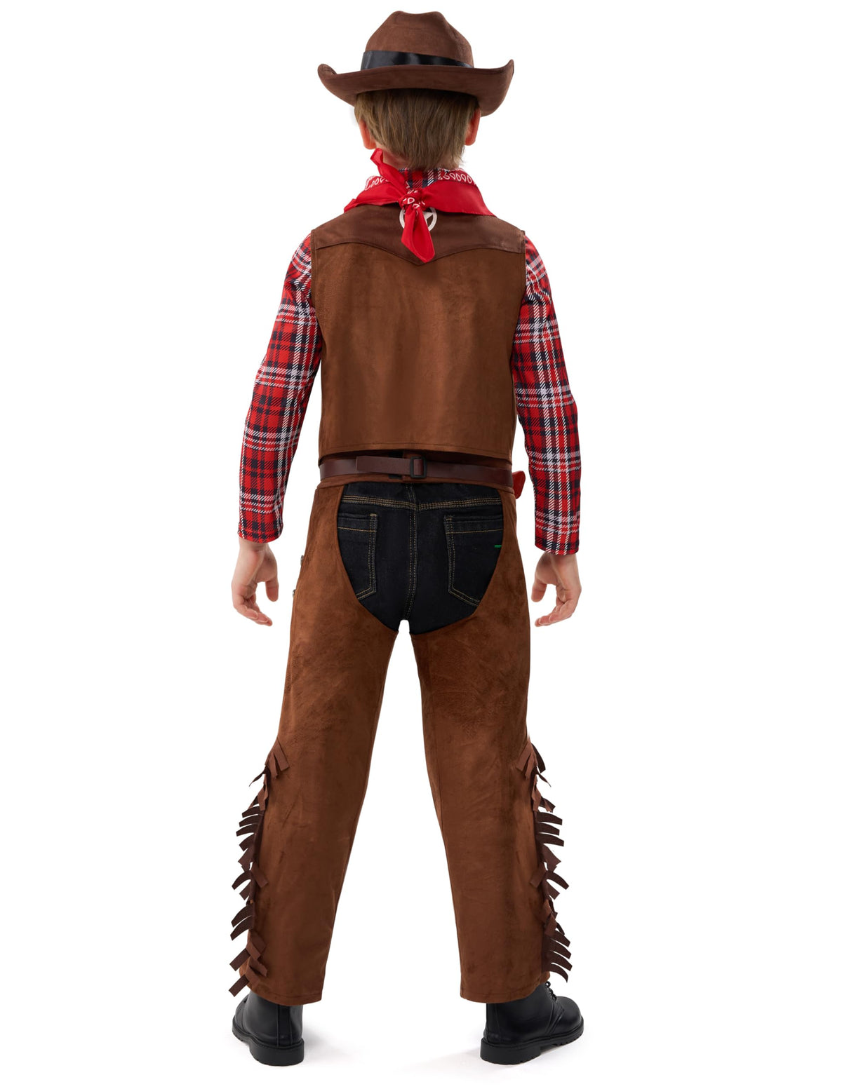 Spooktacular Creations full costume on a child ready for Halloween fun.