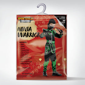 Spooktacular Creations Green Ninja gloves enable flexible movement during play