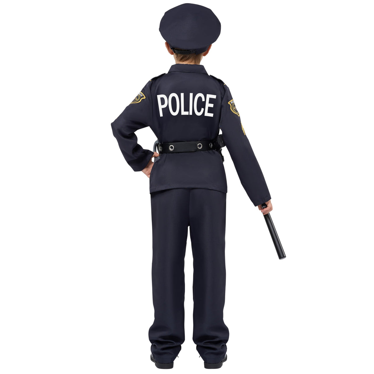 Spooktacular Creations kids police costume belt adds functional detail.