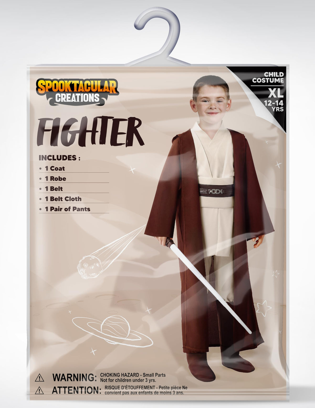 Spooktacular Creations knight costume full set shown on child for imagination and street-ready fun.