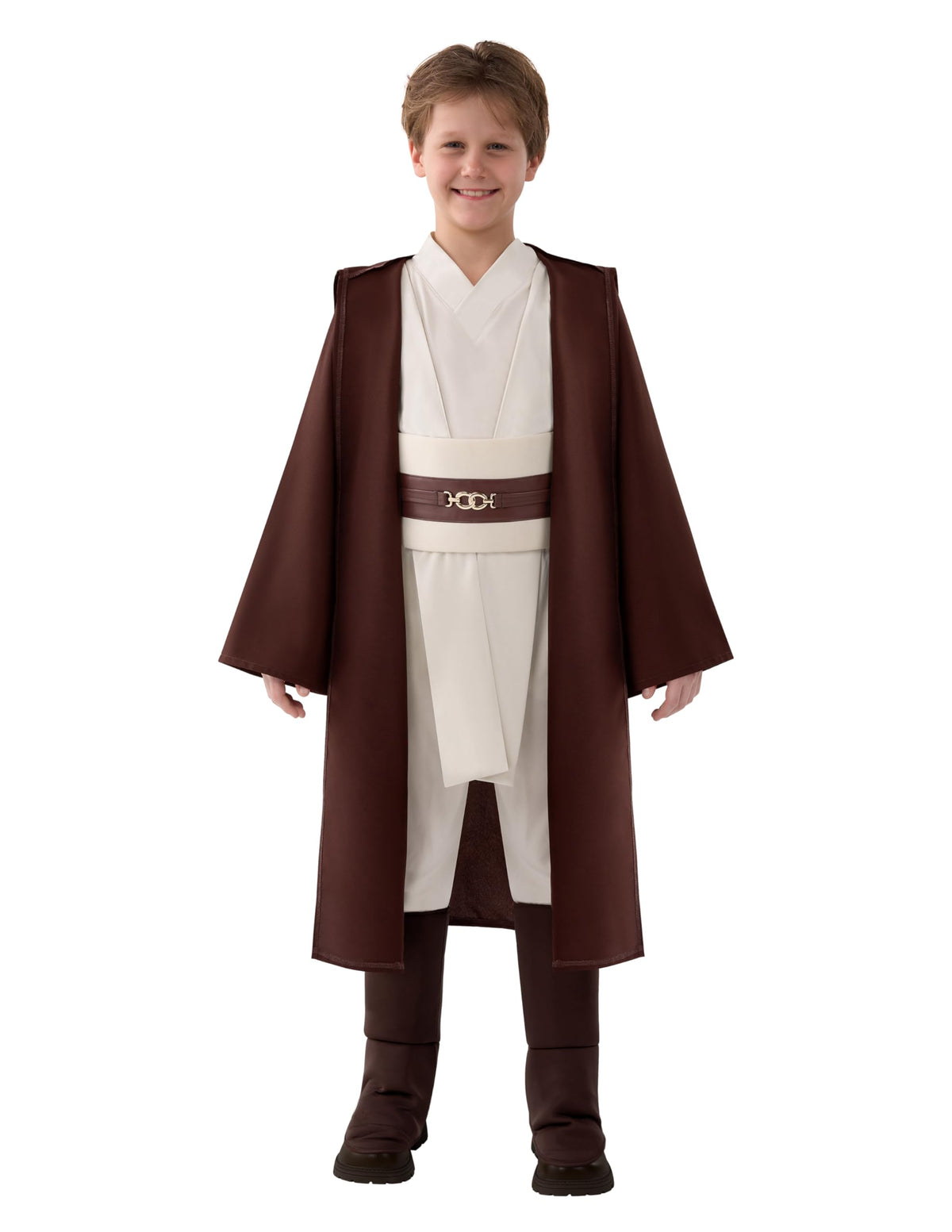 Spooktacular Creations knight costume shoulder strap adds secure fit during active play.