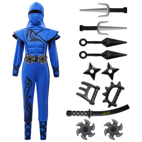 Spooktacular Creations ninja belt secures accessories for easy wear.