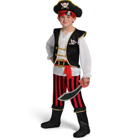 Spooktacular Creations pirate hat completes the costume for stage-ready looks.