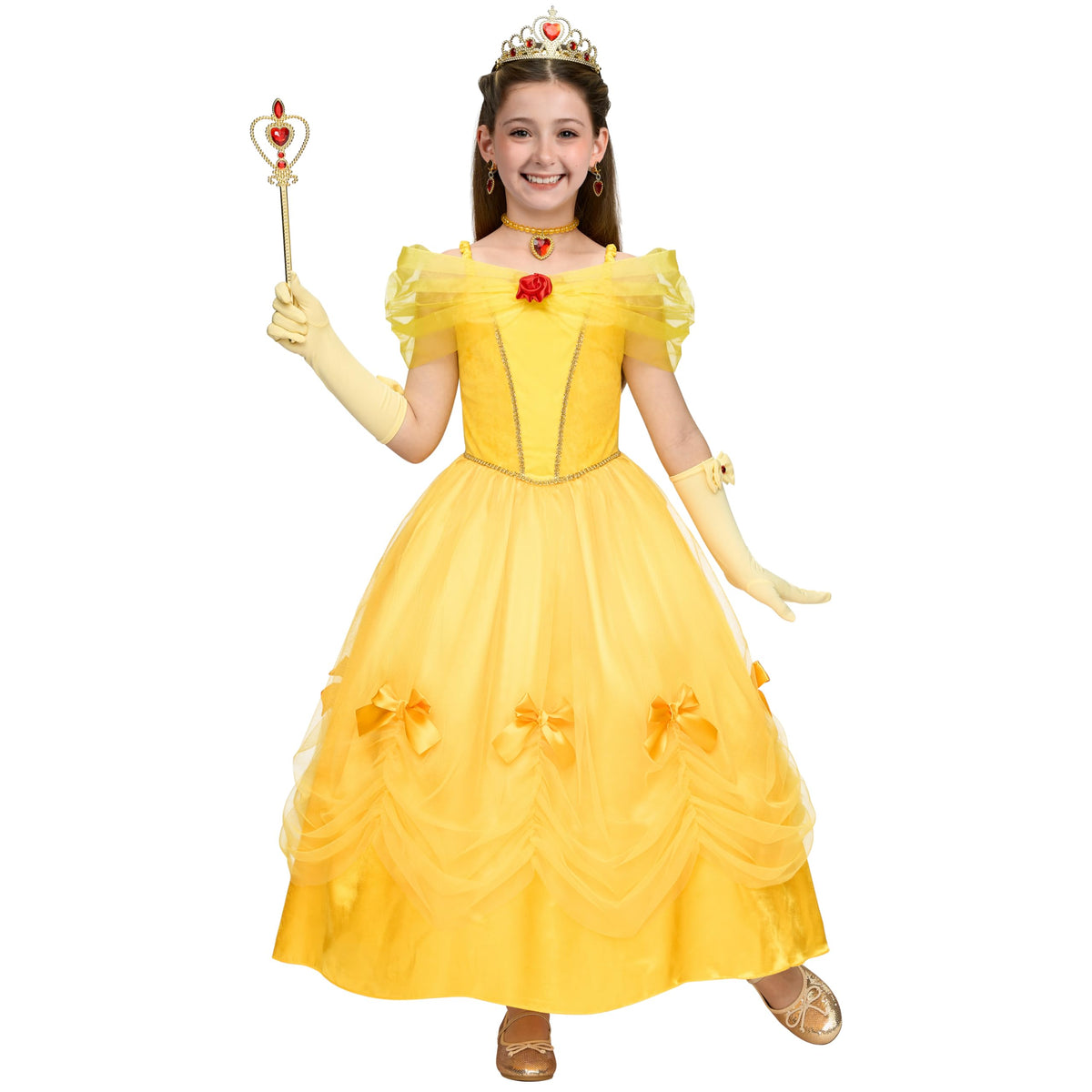 Spooktacular Creations crown and accessories boost imaginative princess role play.