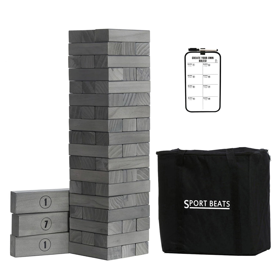 SPORT BEATS outdoor-tower-blocks ready for quick backyard setup