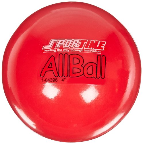 Sportime Inflatable All-Ball 4-inch in action demonstrating easy grip and multi-use potential.