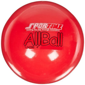 Sportime Inflatable All-Ball 4-inch in action demonstrating easy grip and multi-use potential.