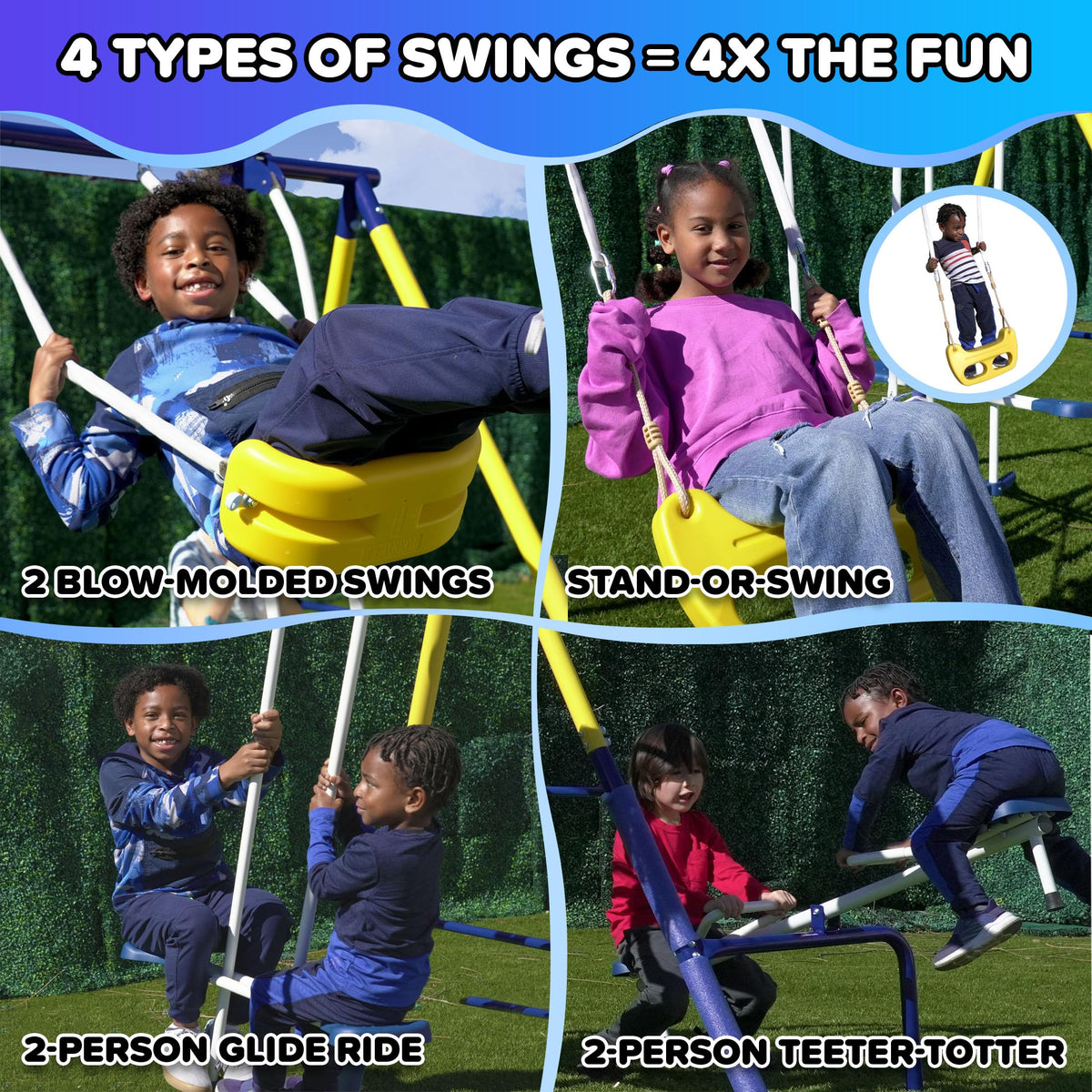 Sportspower Royal Fun set features a 5 ft slide for ages 3 to 8 outdoor fun