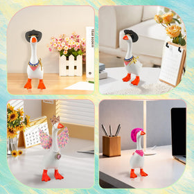 SPRFAIRY mini desk goose necklace outfit adds stylish detail.