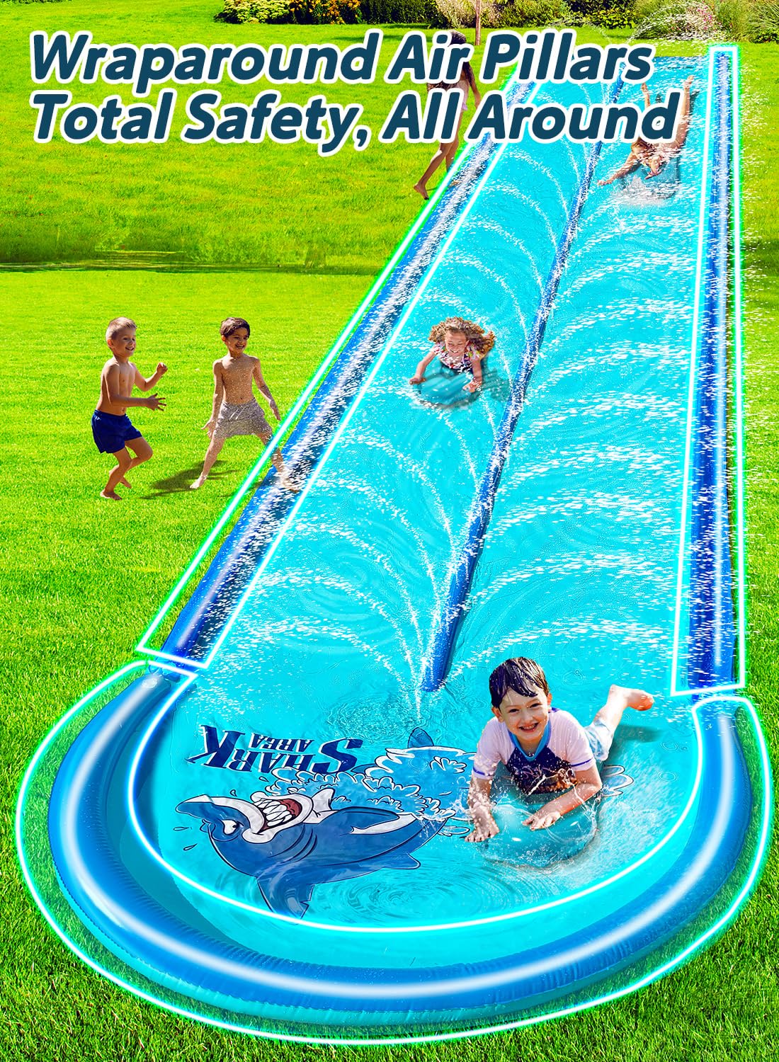 Spring Water heavy-duty, 50% thicker material for lasting use