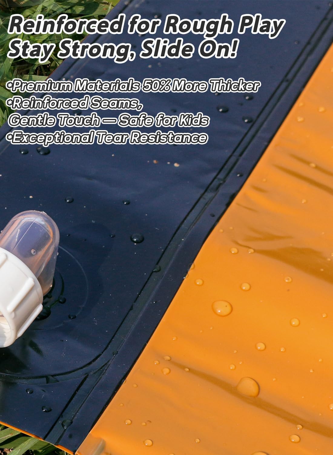 Spring Water two-lane racing layout supports friendly backyard competition