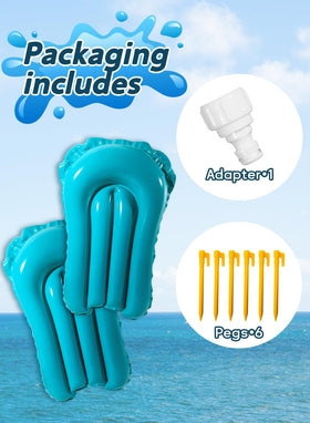 Spring Water sprinkler ports deliver cooling spray on hot days