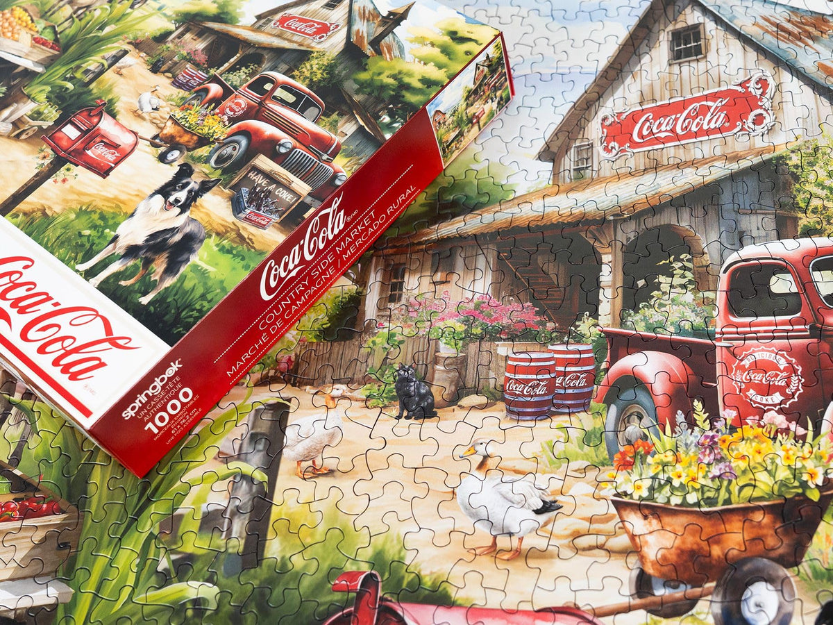 Springbok Coca-Cola Countryside Market classic Coke signage sparks nostalgia