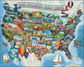 Springbok Florida shores puzzle, sunny scenes for warm-weather relaxation.