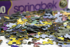 Springbok Gamer's Trove table setup for family night