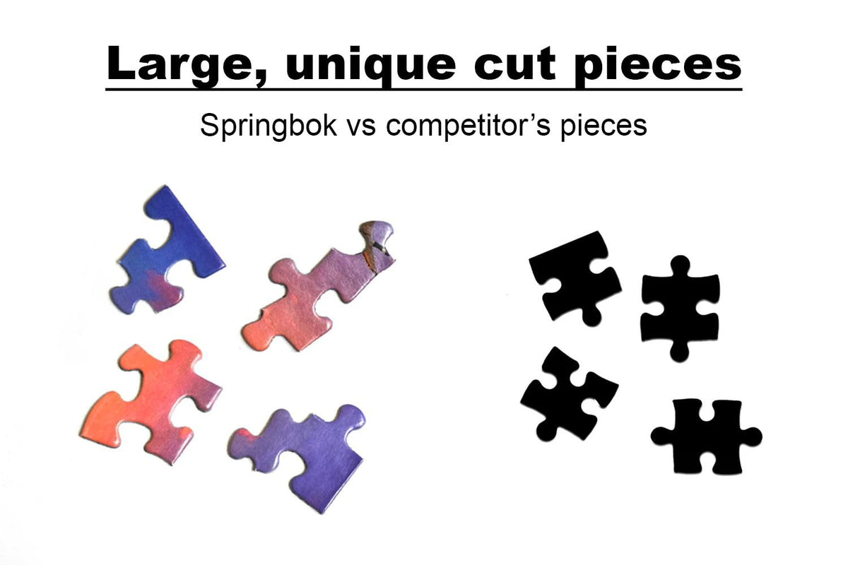 Springbok Getting Away made-in-USA quality supports reliable family fun
