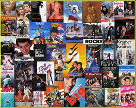 Springbok Going to The Movies collage—ideal gift for film lovers and shared evenings.