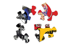 Springbok It's Showtime Broadway playlists collage — nostalgic fun for puzzlers.