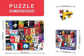 Springbok It's Showtime artwork — vivid colors energize the puzzle experience.