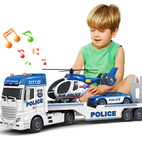 SpringFlower 25in toddler truck invites imaginative play and role-play adventures.