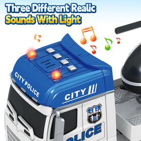 SpringFlower 3-in-1 truck set encourages varied scenarios and shared play.