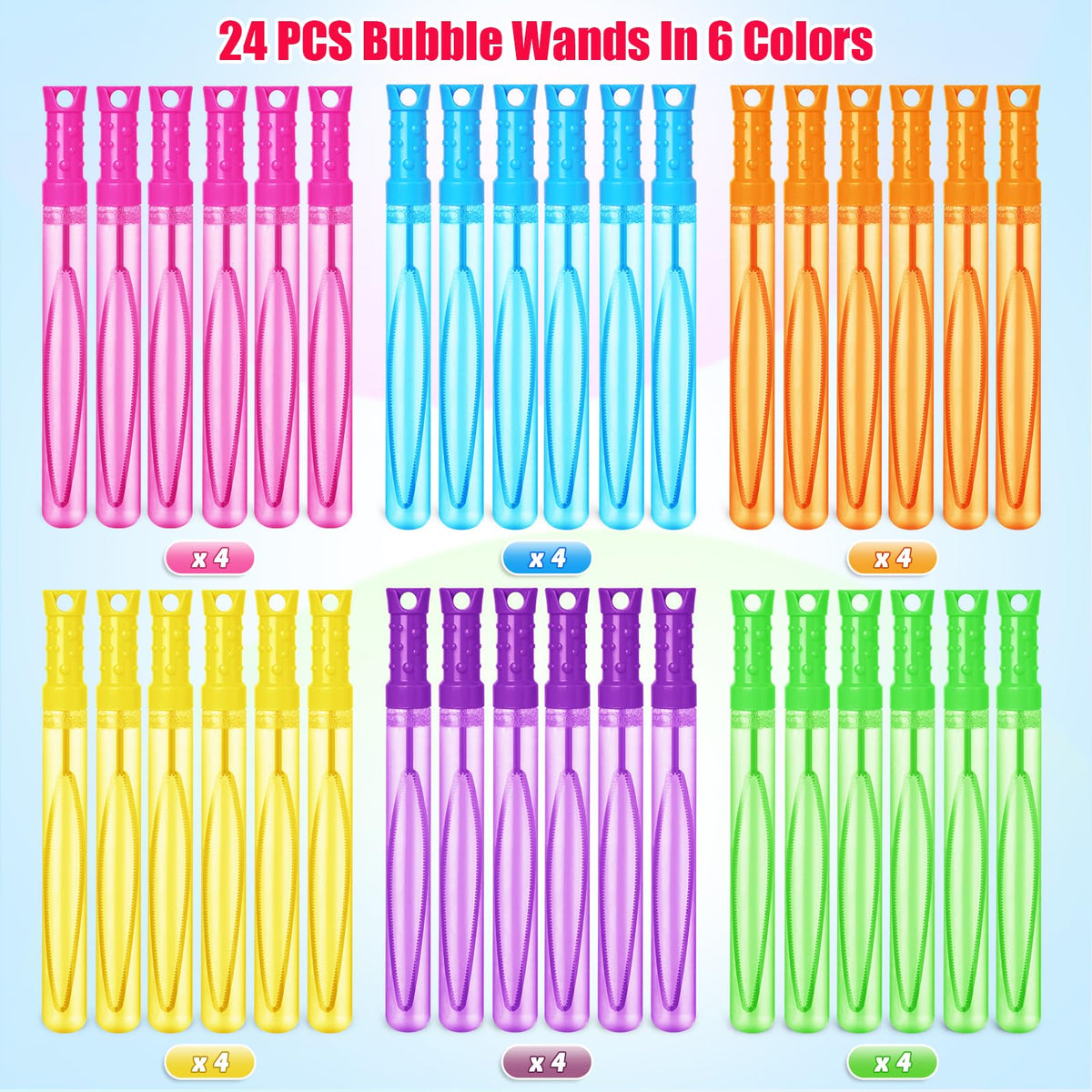 SpringFlower bubble wand pink vibrant option for kids' playdates and parties.