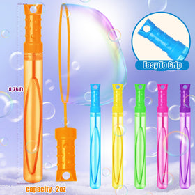 SpringFlower bubble wand purple supports big bubble fun at birthday parties.