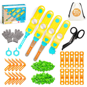 SpringFlower cardboard cutter kit for kids enabling creative projects