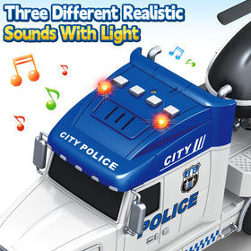 SpringFlower detachable truck head and knuckle feature for versatile play