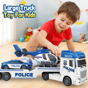 SpringFlower detachable truck head design supports interactive loading and unloading games.
