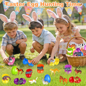 SpringFlower durable eggs with soft-touch plastic for repeated use