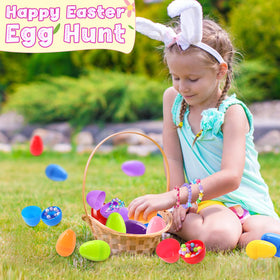 SpringFlower Easter egg hunt supplies boost kid engagement