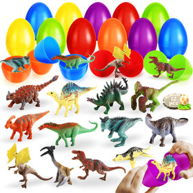 SpringFlower Easter eggs in six colors ready for joyful Easter egg hunts.