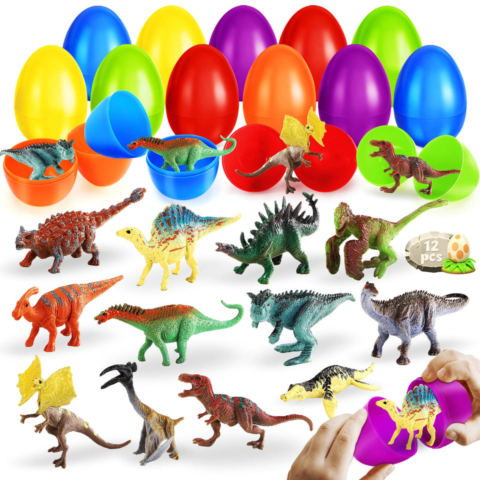 SpringFlower Easter eggs in six colors ready for joyful Easter egg hunts.