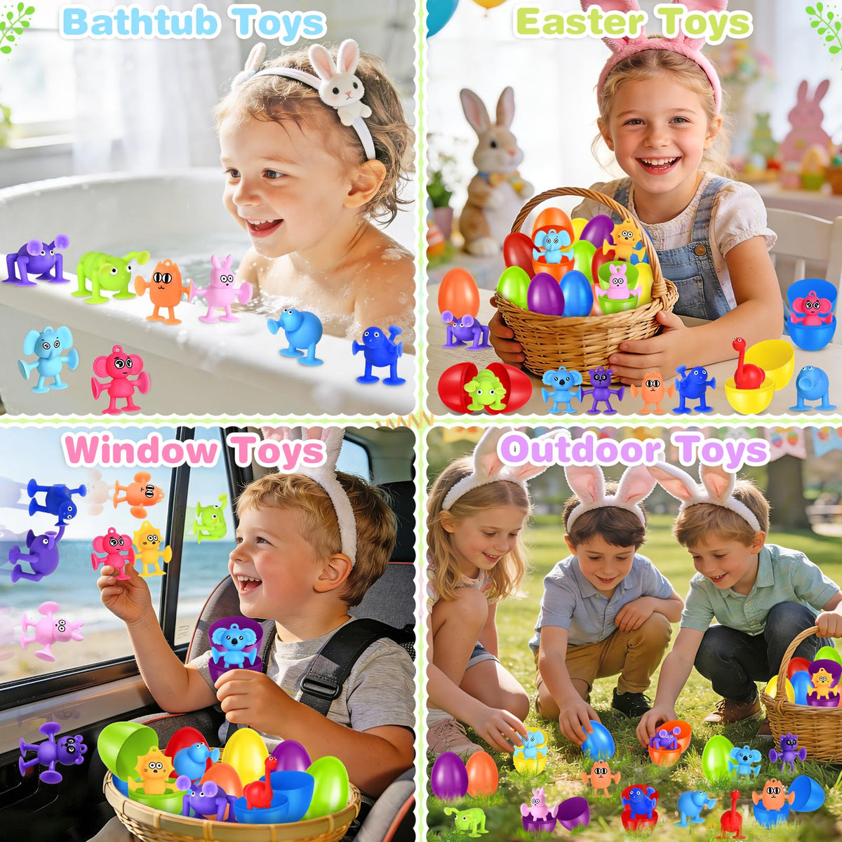 SpringFlower Easter gift basket filler for festive, kid-friendly surprises.