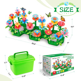 SpringFlower vivid colors bring the garden to life during imaginative play.
