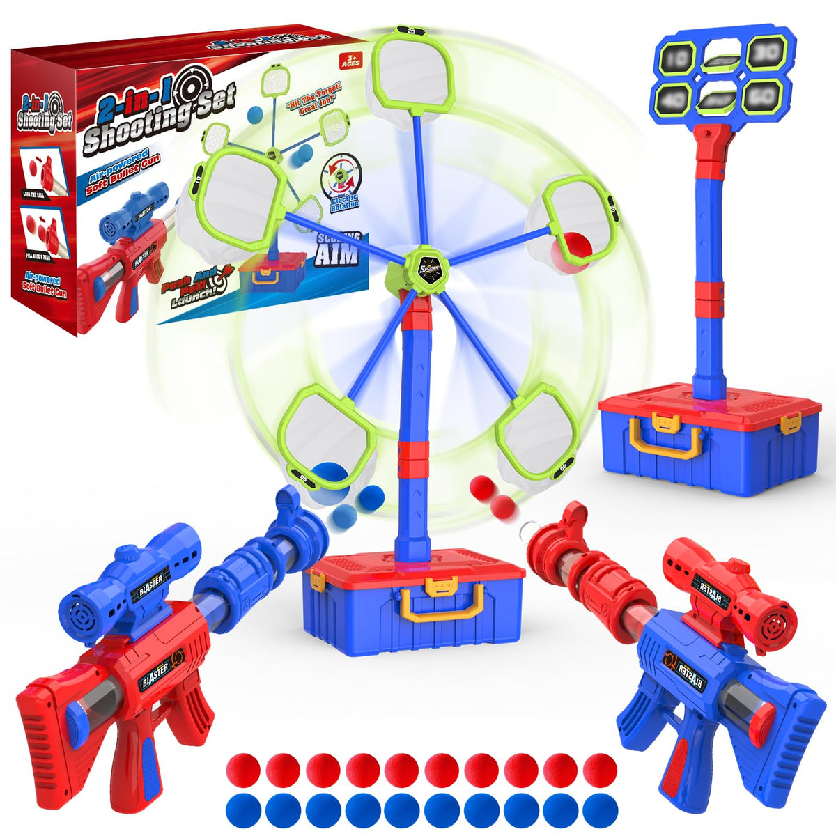 SpringFlower easy assembly and compact storage for quick setup anywhere.