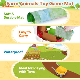 SpringFlower farmer figurine for role-play and storytelling