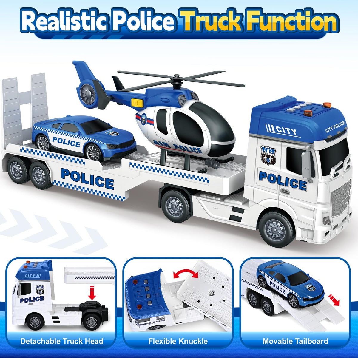 SpringFlower helicopter accessory adds dynamic play scenes for curious minds.
