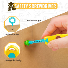 SpringFlower hole punch for clean holes and easy assembly
