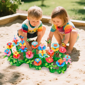 SpringFlower interchangeable pieces enable endless garden designs and creative exploration.