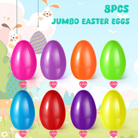 SpringFlower jumbo Easter egg blue ideal for classroom rewards and party favors
