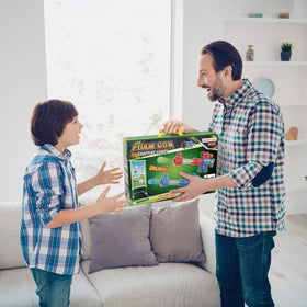 Kids enjoy a quick SpringFlower shooting game session together.