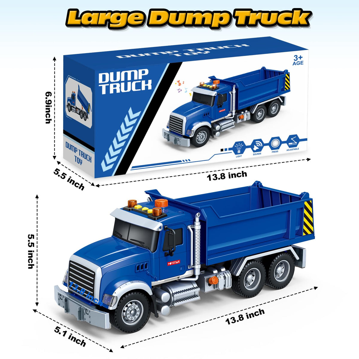 Children playing with SpringFlower dump-truck to spark imagination