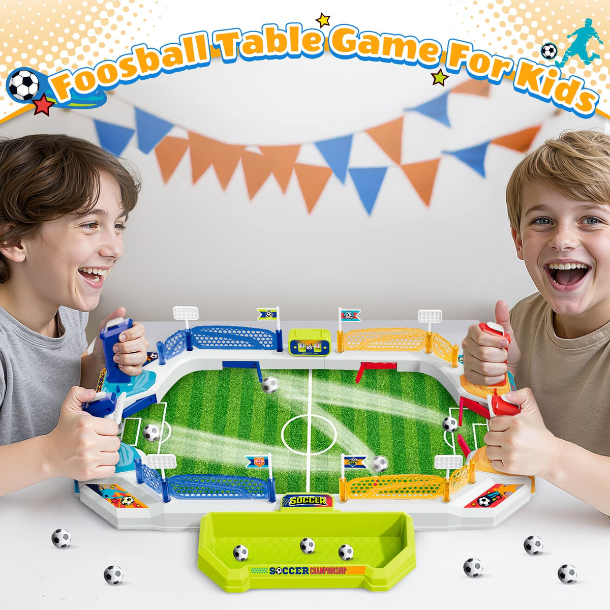 SpringFlower table in action with a child playing, illustrating family-friendly entertainment.